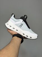 کتونی آن رانینگ کلودنوا سفید مشکی On Running Cloudnova X White & Black - Image 2