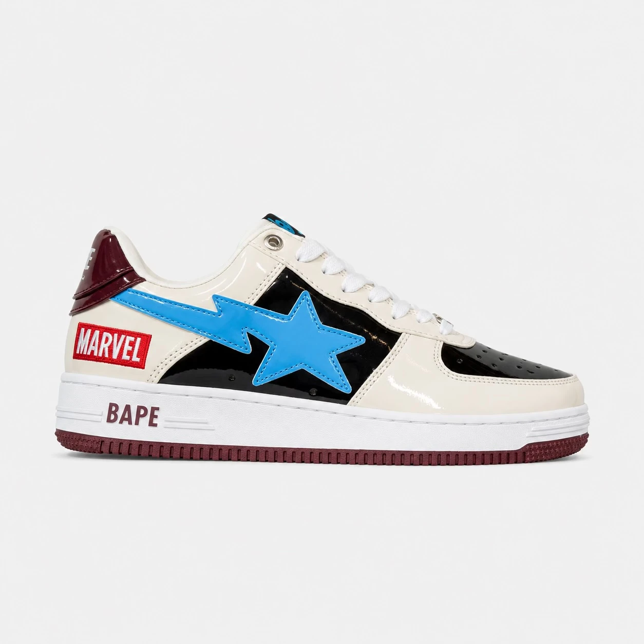 کتونی بتینگ ایپ بیپ استا مارول کامیکس راکت راکون A Bathing Ape Bape Sta Marvel Comics Rocket Raccoon